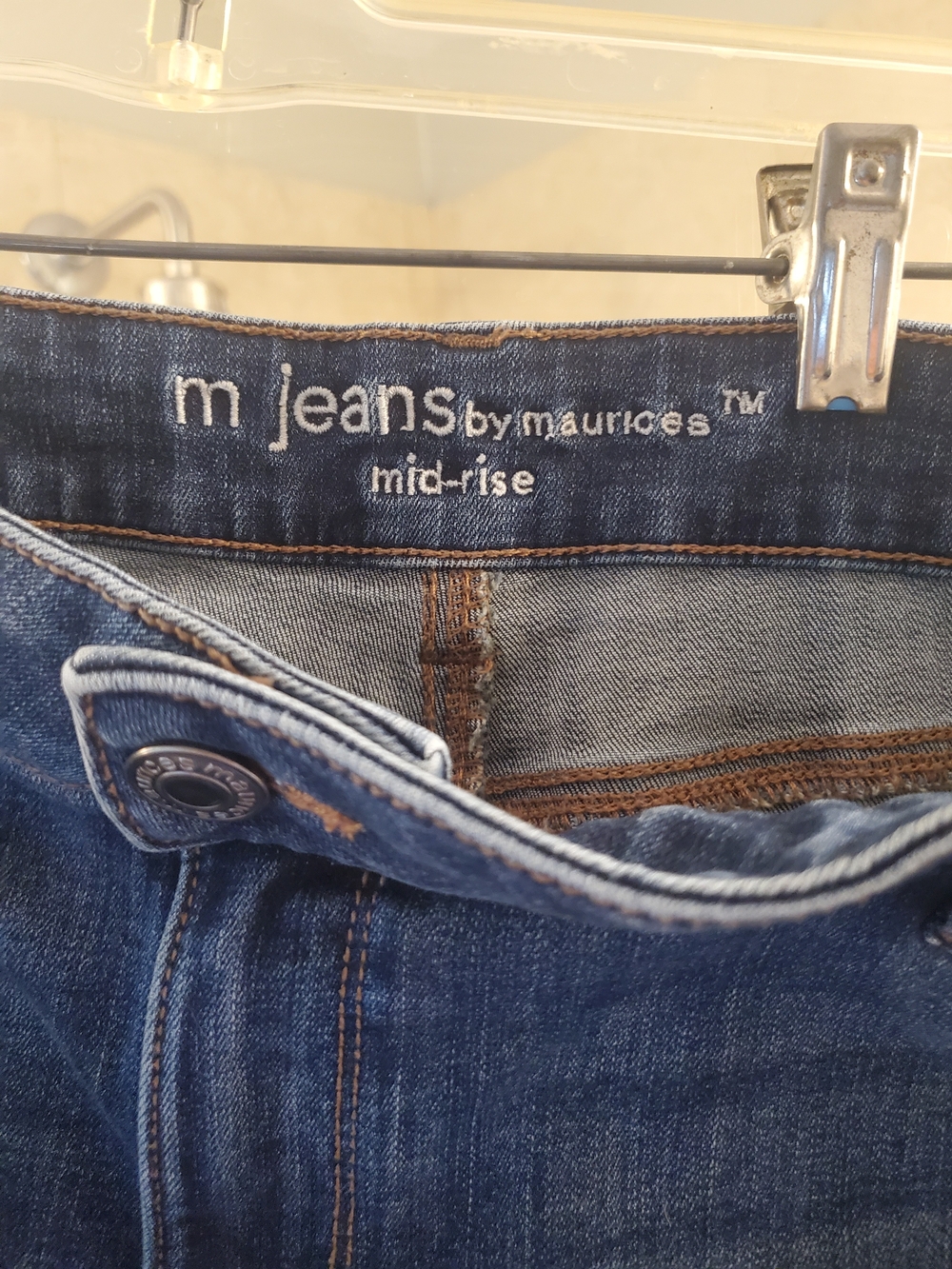 Maurices M Jeans Mid Rise 18 xxl Long - Picture 4 of 5